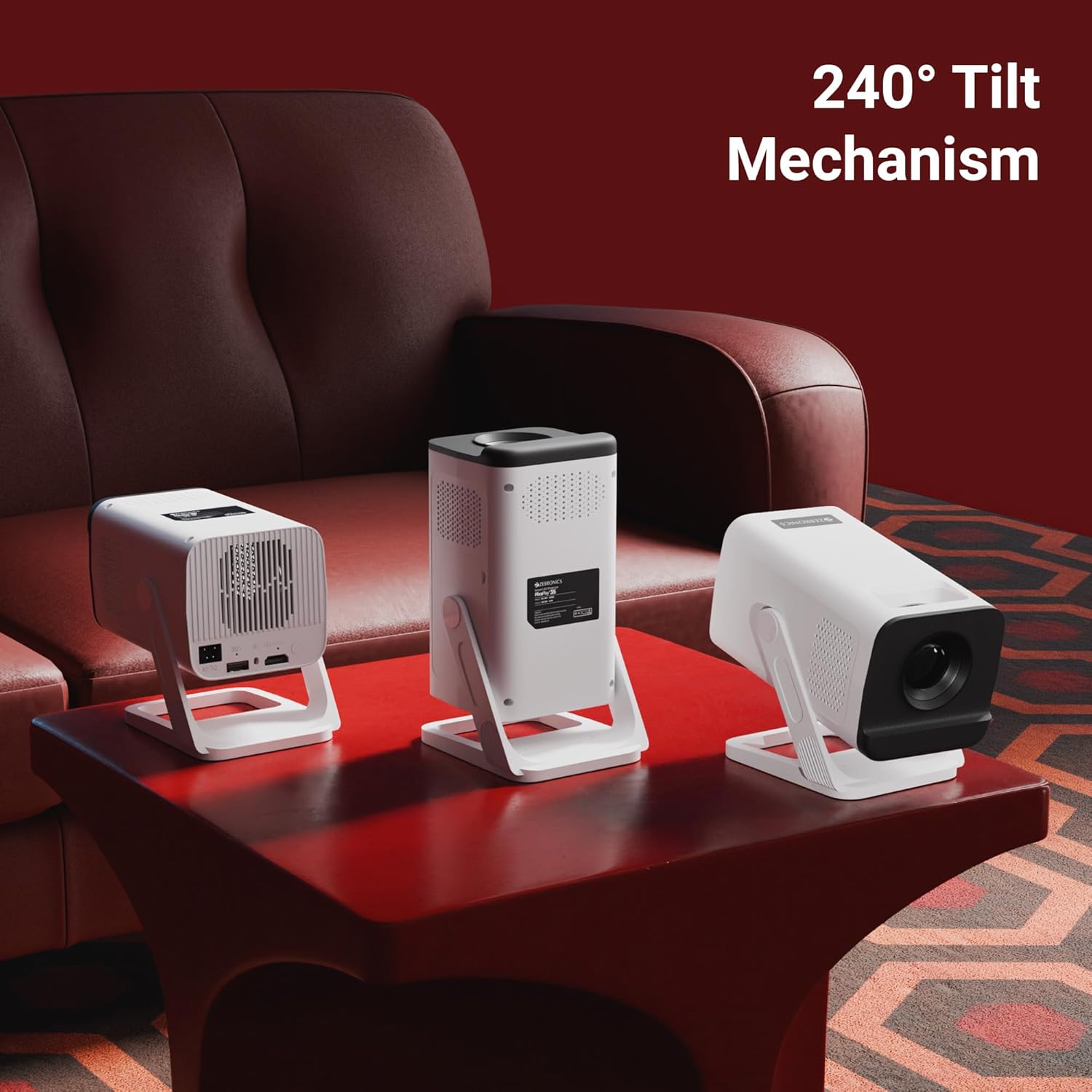 Zebronics Android Smart LED Projector - Image 2