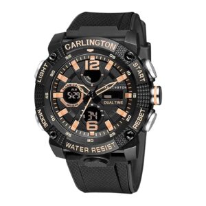Carlington Velocity Series Analog-Digital Sports Watches for Men and Boys