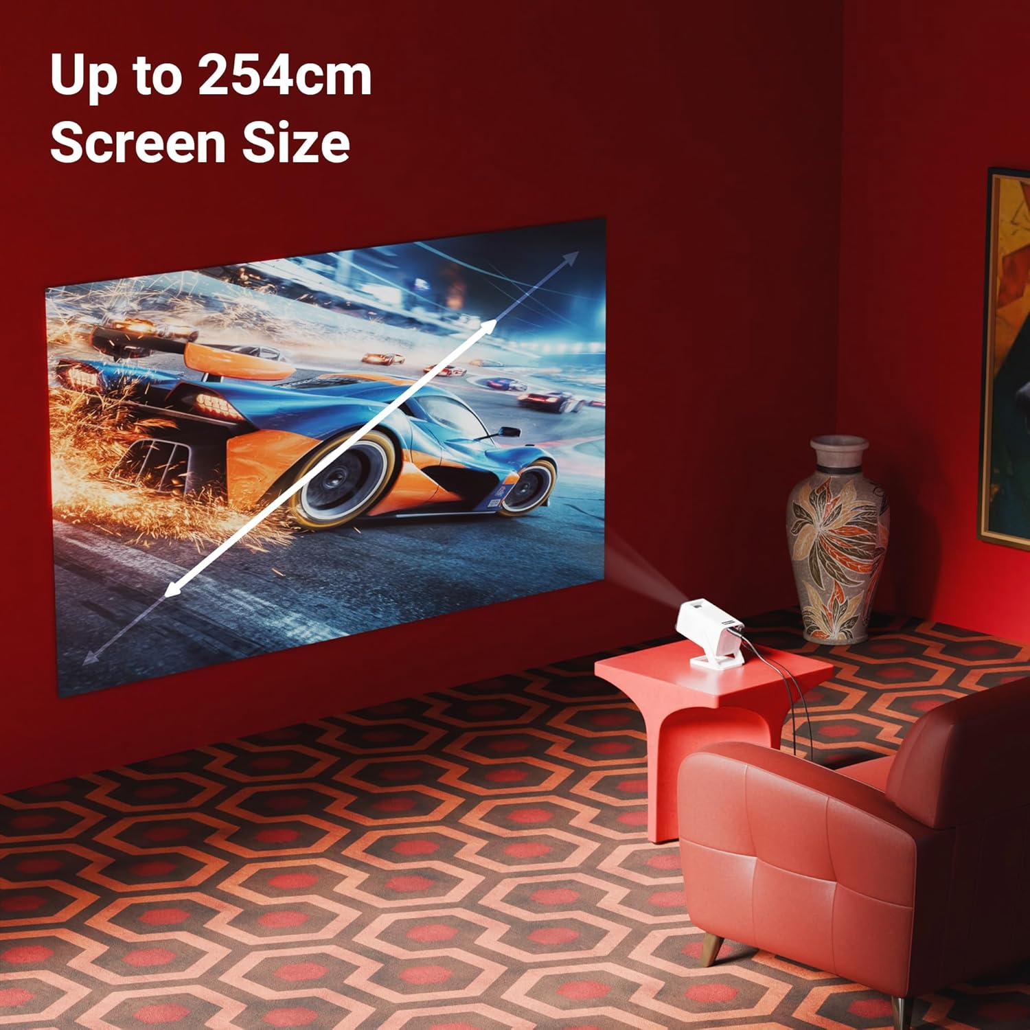 Zebronics Android Smart LED Projector - Image 4